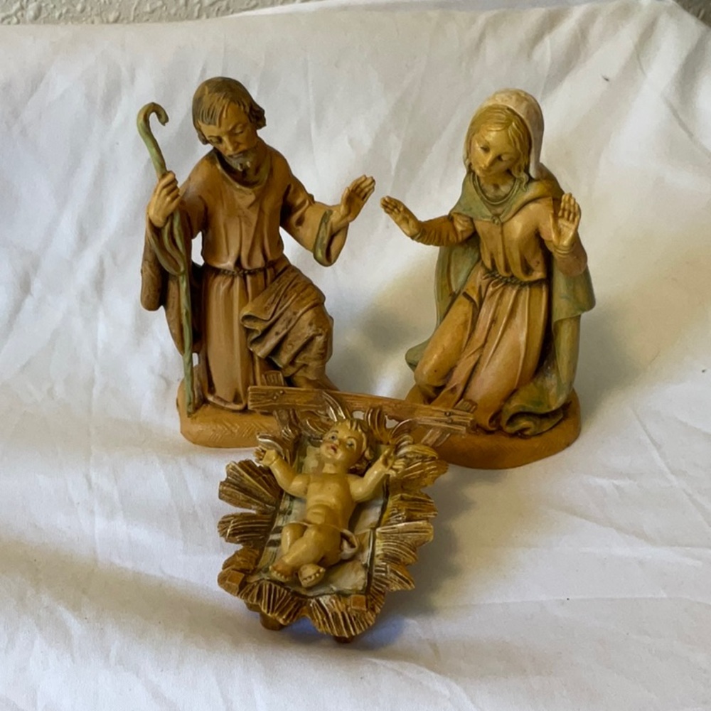 FONTANINI “THE HOLY FAMILY” ITALY  Vintage